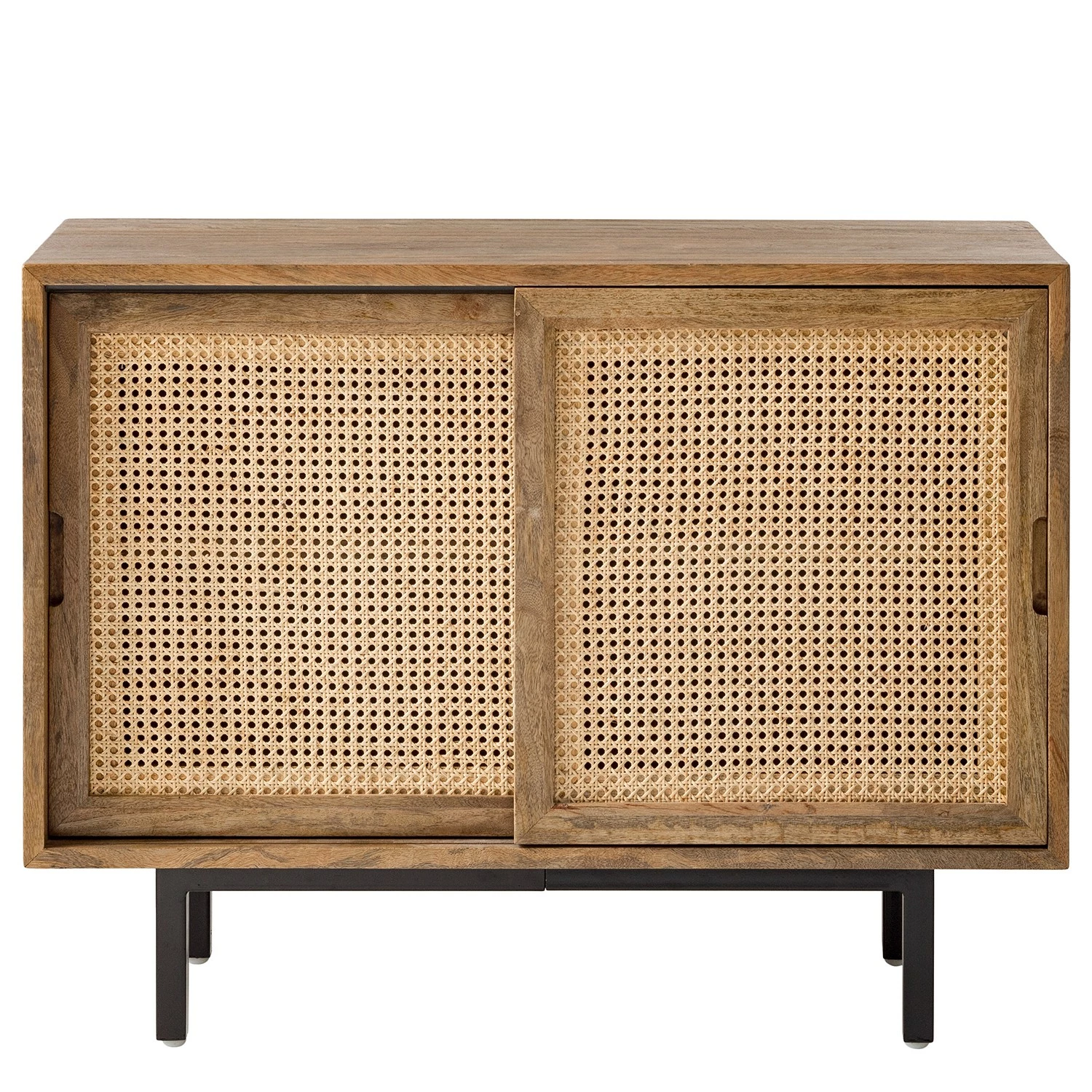 Ars manufacti Buffet Vina II - Manguier massif / Rotin - Manguier / Noir 6 Ars manufacti Buffet Vina II - Manguier massif / Rotin - Manguier / Noir – Image 4