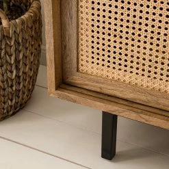 Ars manufacti Buffet Vina II - Manguier massif / Rotin - Manguier / Noir 26 Ars manufacti Buffet Vina II - Manguier massif / Rotin - Manguier / Noir -loftscape Boutique 1000178080 200324 13595400008 MOOD DETAILS P000000001000178080 mood