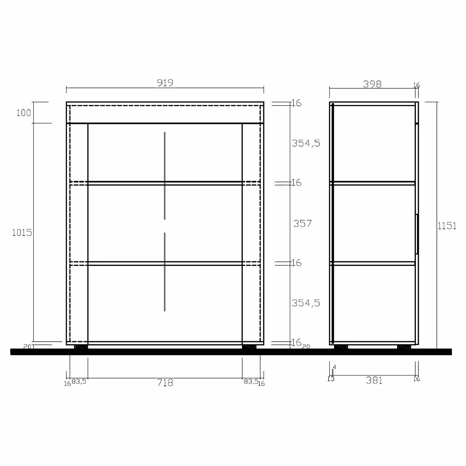LC Spa Buffet haut Easy - Blanc brillant 10 LC Spa Buffet haut Easy - Blanc brillant – Image 8