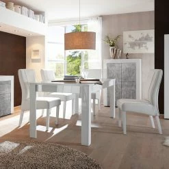 LC Spa Buffet haut Easy - Blanc brillant / Imitation béton -loftscape Boutique 1000178272 201029 08545100601 MOOD DETAILS P000000001000178272 mood