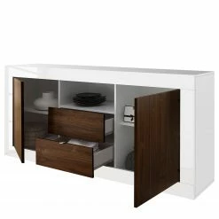 LC Spa Buffet Urbino I - Imitation noisetier / Blanc -loftscape Boutique 1000178439 201029 08555800613 DETAILS P000000001000178439