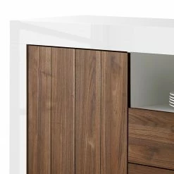 LC Spa Buffet Urbino I - Imitation noisetier / Blanc -loftscape Boutique 1000178439 201029 08564200614 DETAILS P000000001000178439