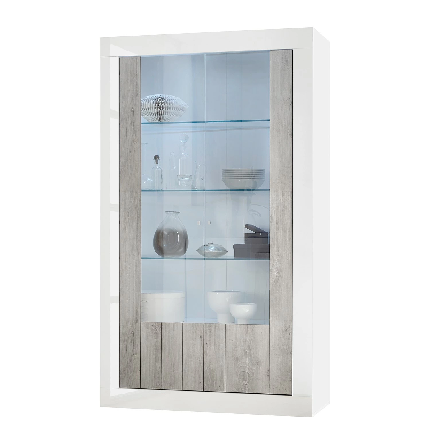 LC Spa Vitrine Urbino - Gris clair / Blanc 3 LC Spa Vitrine Urbino - Gris clair / Blanc