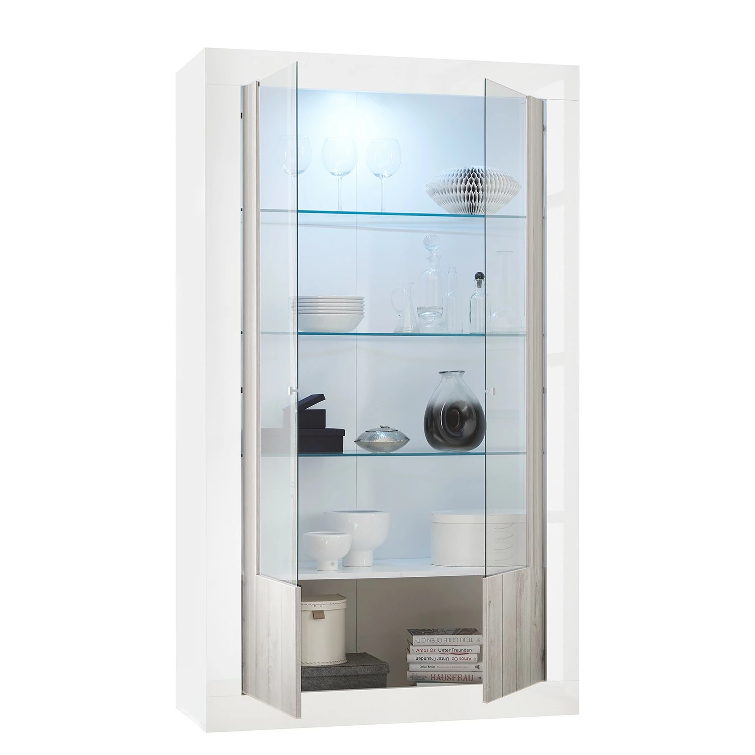 LC Spa Vitrine Urbino - Gris clair / Blanc 9 LC Spa Vitrine Urbino - Gris clair / Blanc – Image 7