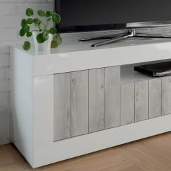 LC Spa Meuble TV Urbino - Gris clair / Blanc 13 LC Spa Meuble TV Urbino - Gris clair / Blanc -loftscape Boutique 1000178444 201029 08593700655 DETAILS P000000001000178444