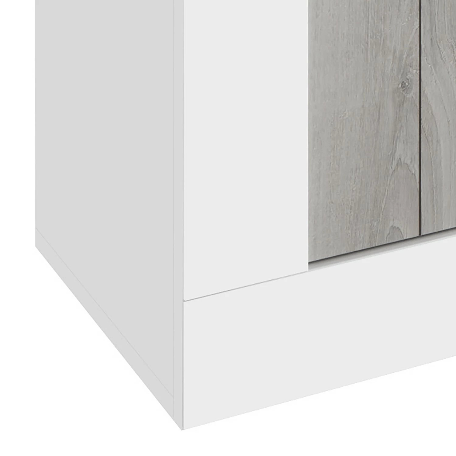 LC Spa Meuble TV Urbino - Gris clair / Blanc 8 LC Spa Meuble TV Urbino - Gris clair / Blanc – Image 6