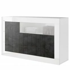 LC Spa Buffet Urbino II - Gris foncé / Blanc