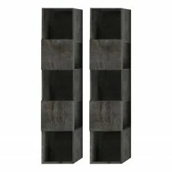 LC Spa Ensemble meubles TV Infinity IX (5 él.) - Imitation béton / Graphite -loftscape Boutique 1000178636 190807 06303000106 DETAILS P000000001000178636