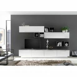 LC Spa Ensemble meubles TV Infinity X (12 él.) - Blanc / Imitation béton