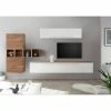 LC Spa Ensemble meubles TV Infinity VI (9 él.) - Blanc / Imitation noyer clair -loftscape Boutique 1000178646 190807 06303400160 MOOD IMAGE P000000001000178646 mood