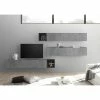 LC Spa Ensemble meubles TV Infinity II (5 él.) - Imitation béton / Graphite -loftscape Boutique 1000178653 190807 06303600205 MOOD IMAGE P000000001000178653 mood