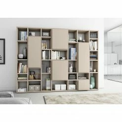 Loftscape Bibliothèque Emporior V - Mat beige clair
