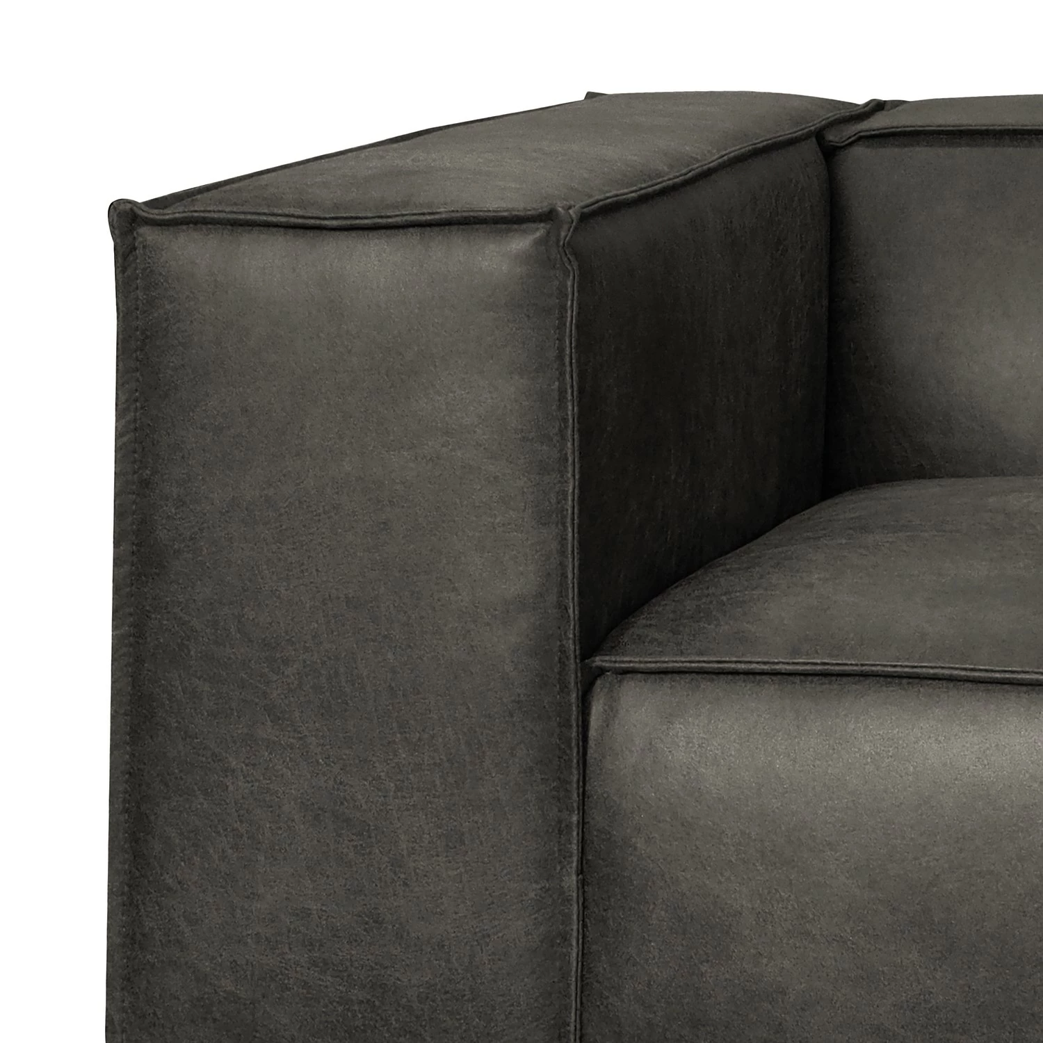 Ars manufacti Fauteuil Kups I - Velours - Tissu composite Esha: Basalte 6 Ars manufacti Fauteuil Kups I - Velours - Tissu composite Esha: Basalte – Image 4