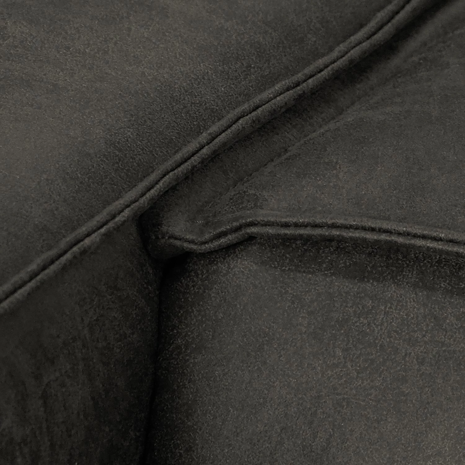 Ars manufacti Fauteuil Kups I - Velours - Tissu composite Esha: Basalte 8 Ars manufacti Fauteuil Kups I - Velours - Tissu composite Esha: Basalte – Image 6