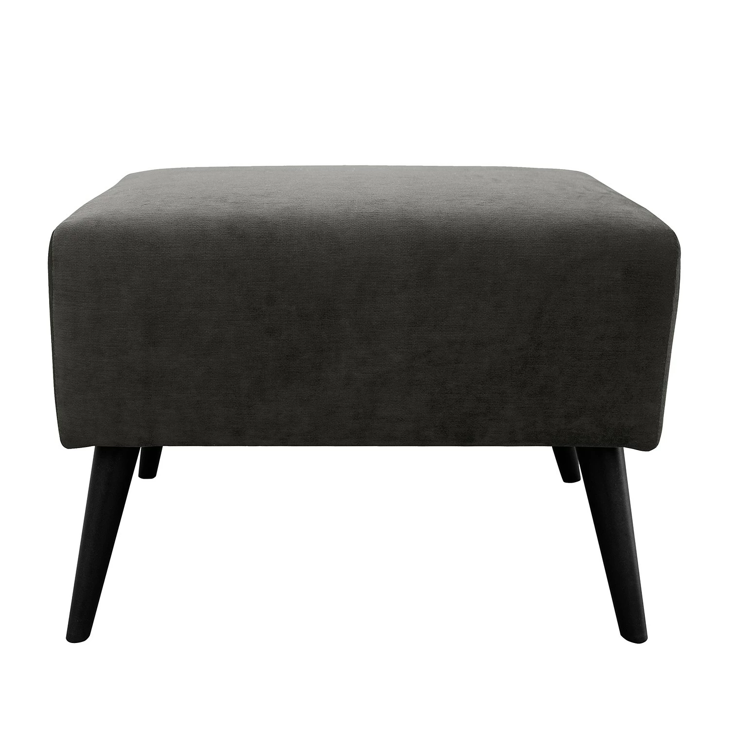 Jack & Alice Repose-pieds Pillig - Velours - Gris foncé 5 Jack & Alice Repose-pieds Pillig - Velours - Gris foncé – Image 3