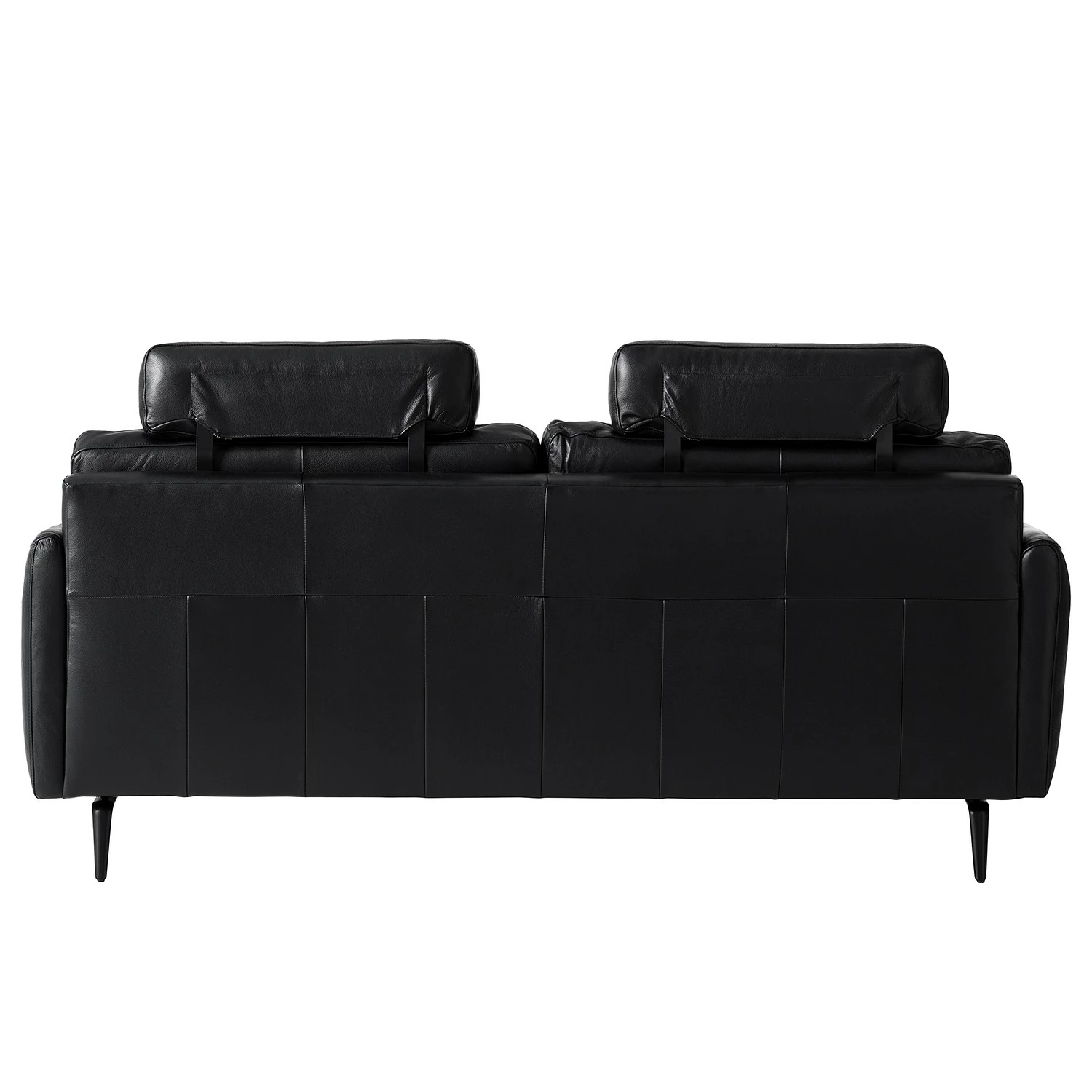 Studio Copenhagen Canapé Harlev (3 places) - Cuir véritable - Noir 10 Studio Copenhagen Canapé Harlev (3 places) - Cuir véritable - Noir – Image 8