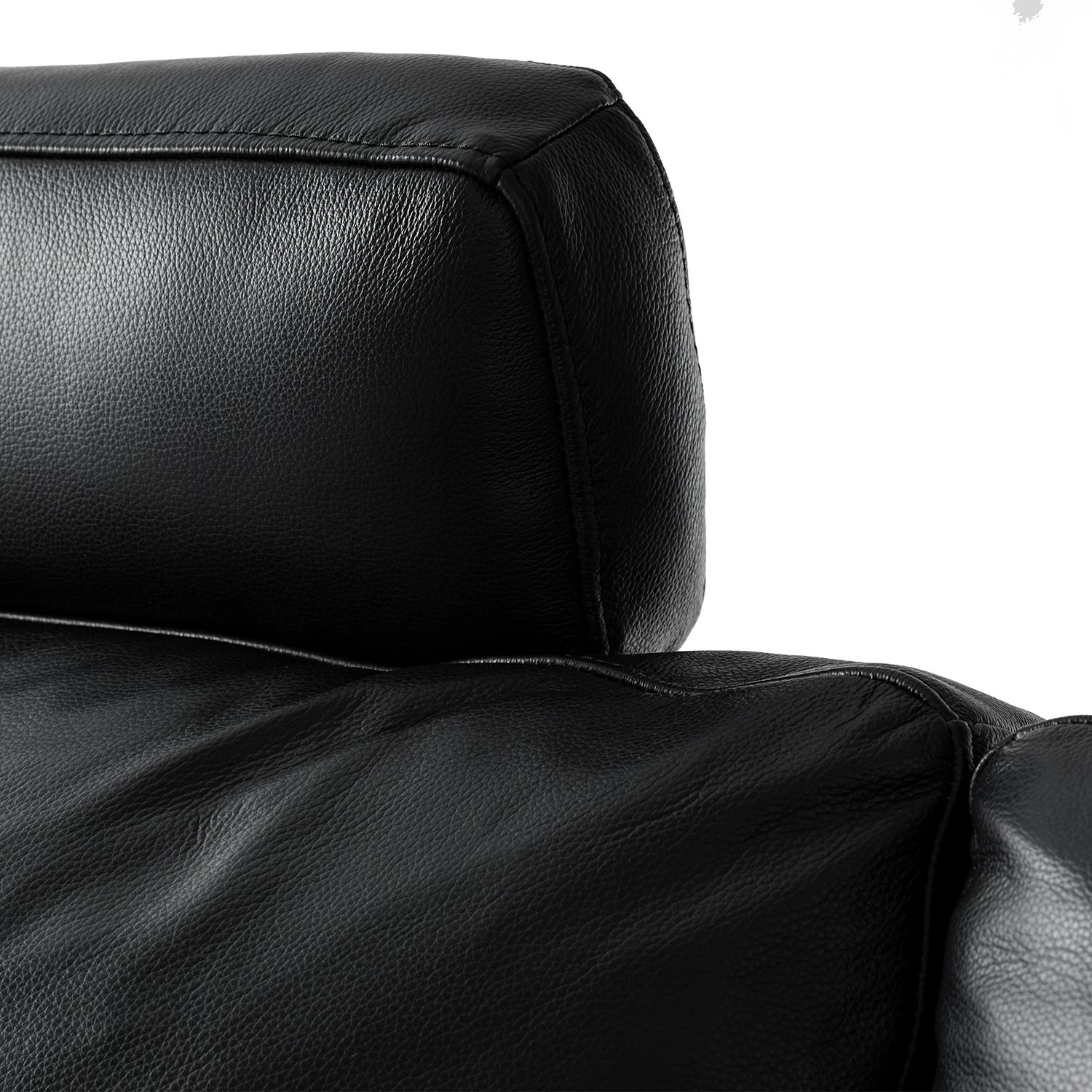 Studio Copenhagen Canapé Harlev (3 places) - Cuir véritable - Noir 16 Studio Copenhagen Canapé Harlev (3 places) - Cuir véritable - Noir – Image 14