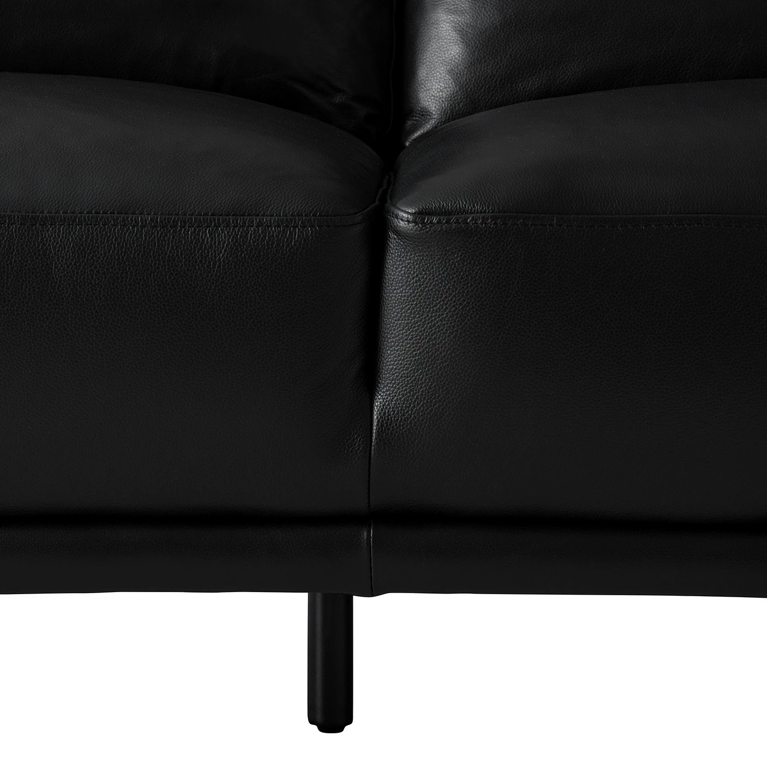 Studio Copenhagen Canapé Harlev (3 places) - Cuir véritable - Noir 19 Studio Copenhagen Canapé Harlev (3 places) - Cuir véritable - Noir – Image 17