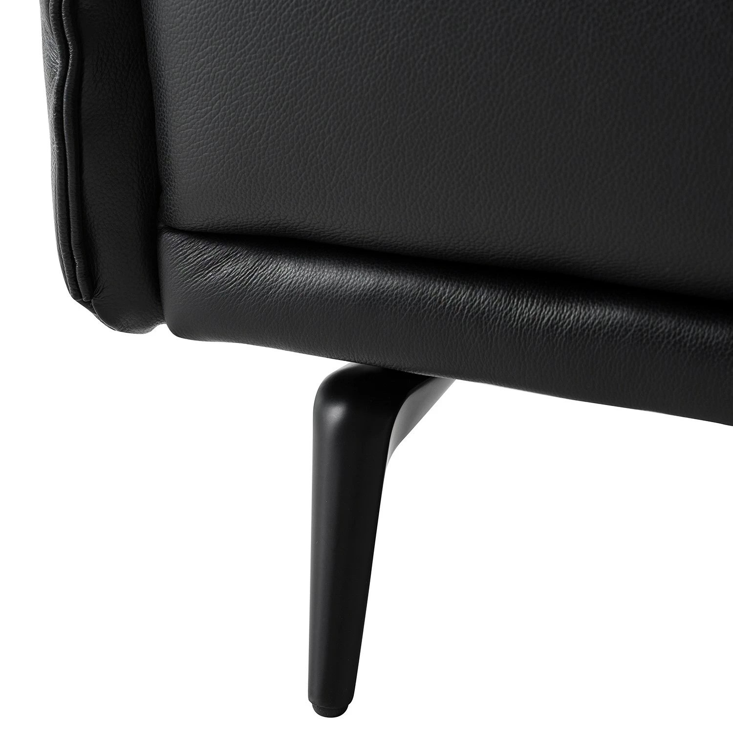 Studio Copenhagen Canapé Harlev (3 places) - Cuir véritable - Noir 20 Studio Copenhagen Canapé Harlev (3 places) - Cuir véritable - Noir – Image 18