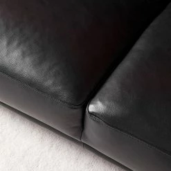 Studio Copenhagen Canapé Harlev (3 places) - Cuir véritable - Noir 30 Studio Copenhagen Canapé Harlev (3 places) - Cuir véritable - Noir -loftscape Boutique 1000179415 200421 11333200003 DETAILS P000000001000179415