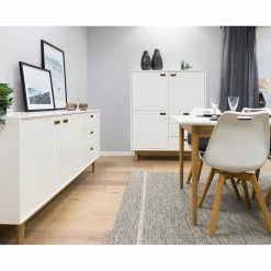 Tenzo Buffet haut Svea - Blanc / Imitation chêne 13 Tenzo Buffet haut Svea - Blanc / Imitation chêne -loftscape Boutique 1000179428 190724 06293500222 MOOD DETAILS P000000001000179428 mood