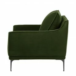 Studio Copenhagen Fauteuil Pouch - Velours - Vert foncé -loftscape Boutique 1000179430 200207 10241700023 DETAILS P000000001000179430