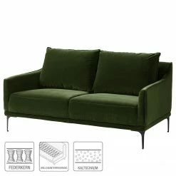 Studio Copenhagen Canapé Pouch (2 places) - Velours - Vert foncé -loftscape Boutique 1000179433 200207 10241800039 ICON DETAILS P000000001000179433 icon seal