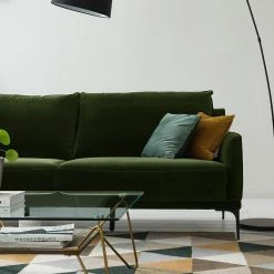 Studio Copenhagen Canapé Pouch (2 places) - Velours - Vert foncé 25 Studio Copenhagen Canapé Pouch (2 places) - Velours - Vert foncé -loftscape Boutique 1000179433 200320 15320200018 DETAILS P000000001000179433