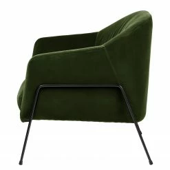 Studio Copenhagen Fauteuil Lubz - Velours - Vert foncé -loftscape Boutique 1000179434 200207 10241800051 DETAILS P000000001000179434