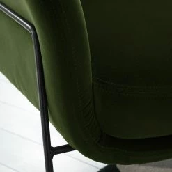 Studio Copenhagen Fauteuil Lubz - Velours - Vert foncé -loftscape Boutique 1000179434 200320 15321200023 DETAILS P000000001000179434