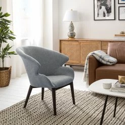 Jack & Alice Chaise capitonnée Calden - Tissage à plat 20 Jack & Alice Chaise capitonnée Calden - Tissage à plat -loftscape Boutique 1000179453 200323 09563600005 MOOD DETAILS P000000001000179453 mood