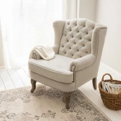 Maison Belfort Fauteuil Noda - Tissu - Crème -loftscape Boutique 1000179520 200617 12144000002 MOOD DETAILS P000000001000179520 mood