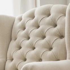 Maison Belfort Fauteuil Noda - Tissu - Crème -loftscape Boutique 1000179520 200617 12144100005 DETAILS P000000001000179520