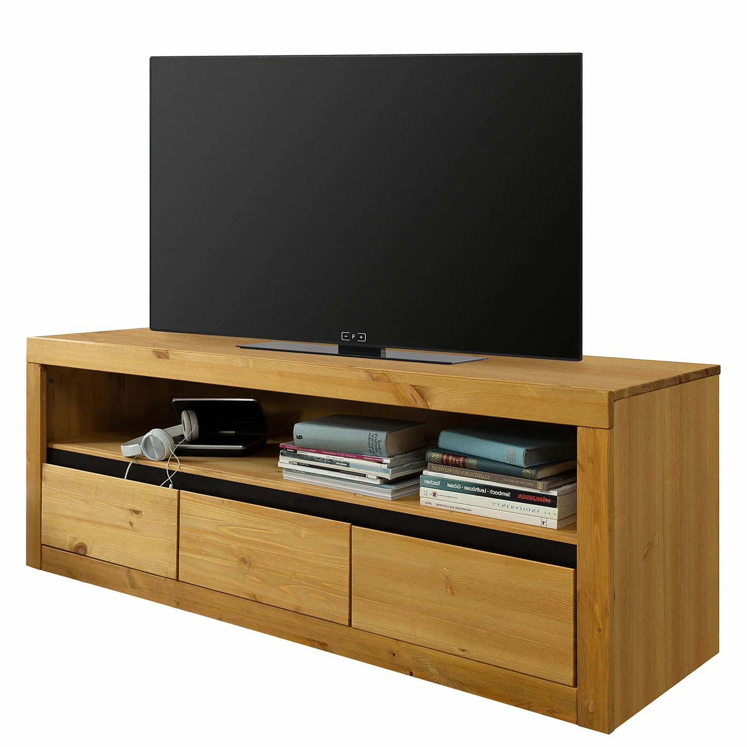 Naturoo Meuble TV Maceio II - Pin massif - Pin 3 Naturoo Meuble TV Maceio II - Pin massif - Pin