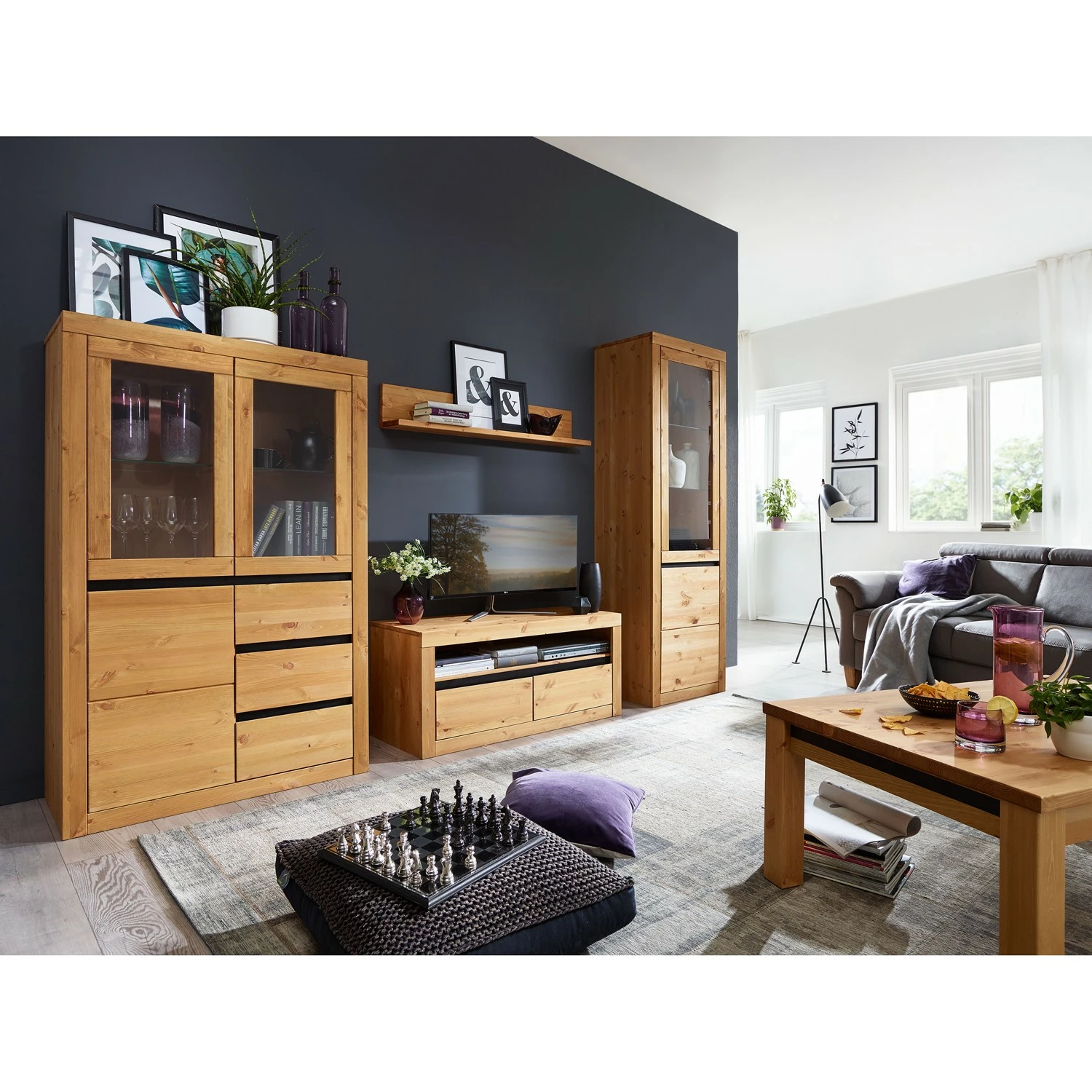 Naturoo Vitrine Maceio I - Pin massif - Pin 6 Naturoo Vitrine Maceio I - Pin massif - Pin – Image 4