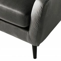 Jack & Alice Canapé Tennyson (3 places) - Velours - Gris -loftscape Boutique 1000180140 200727 14464500014 DETAILS P000000001000180140