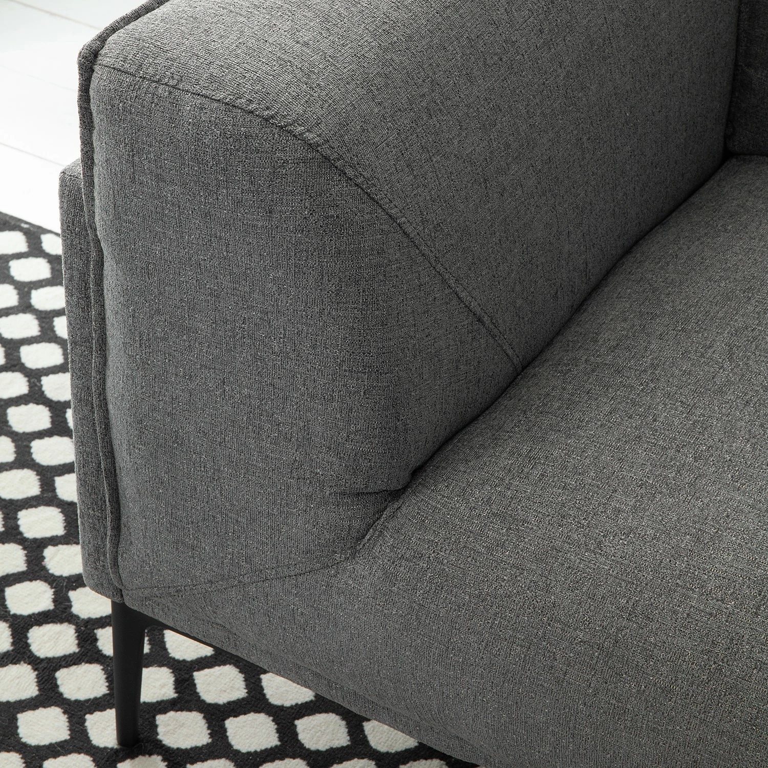 Fredriks Canapé Ainslie (2 places) - Tissu - Gris 10 Fredriks Canapé Ainslie (2 places) - Tissu - Gris – Image 8