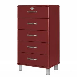 Tenzo Commode Malibu III - Rouge cerise