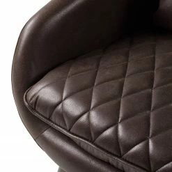Ars manufacti Fauteuil Belrose I - Imitation cuir - Marron foncé -loftscape Boutique 1000180872 200708 10521800005 DETAILS P000000001000180872