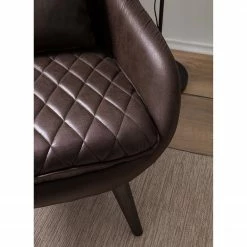 Ars manufacti Fauteuil Belrose I - Imitation cuir - Marron foncé -loftscape Boutique 1000180872 200723 13374000005 DETAILS P000000001000180872