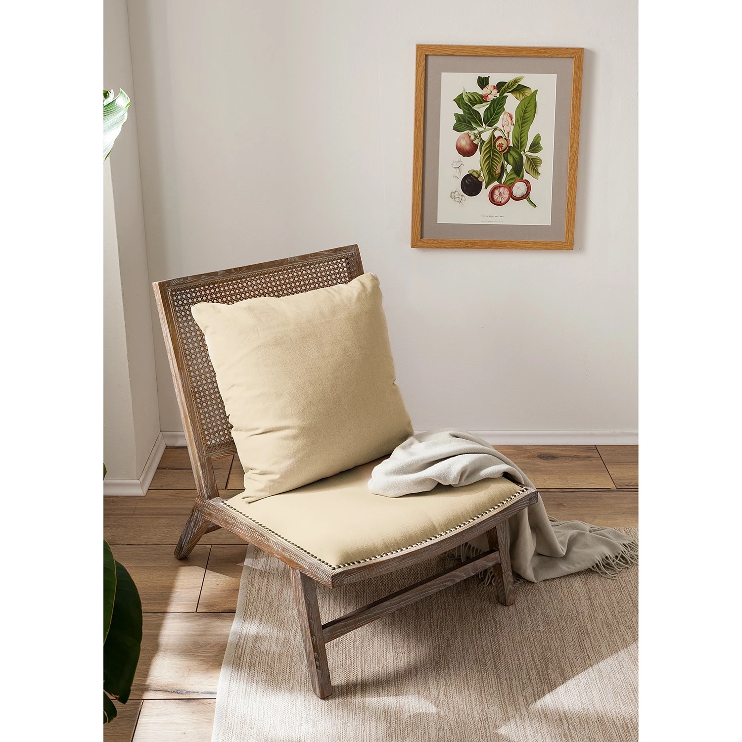 Maison Belfort Fauteuil Asilo - Tissu - Beige 5 Maison Belfort Fauteuil Asilo - Tissu - Beige – Image 3