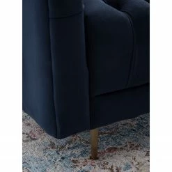 Jack & Alice Fauteuil Reynella - Velours - Bleu marine -loftscape Boutique 1000180878 210202 11335400006 DETAILS P000000001000180878