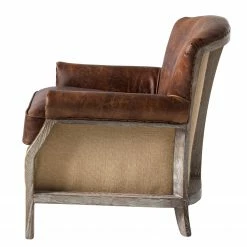 Maison Belfort Fauteuil Aleixo - Cuir - Marron -loftscape Boutique 1000180879 200708 10523000031 DETAILS P000000001000180879
