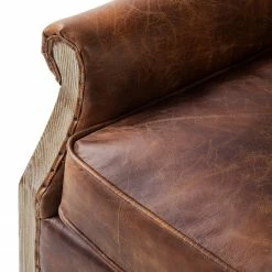Maison Belfort Fauteuil Aleixo - Cuir - Marron -loftscape Boutique 1000180879 200708 10523000033 DETAILS P000000001000180879