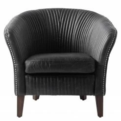 Ars manufacti Fauteuil Membre II - Cuir véritable - Noir -loftscape Boutique 1000180880 201021 13455300010 DETAILS P000000001000180880