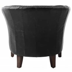 Ars manufacti Fauteuil Membre II - Cuir véritable - Noir -loftscape Boutique 1000180880 201021 13455700012 DETAILS P000000001000180880