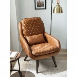 Ars manufacti Fauteuil Belrose II - Cuir véritable - Cognac 18 Ars manufacti Fauteuil Belrose II - Cuir véritable - Cognac -loftscape Boutique 1000180883 200723 13375800026 MOOD DETAILS P000000001000180883 mood
