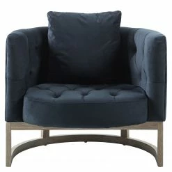 Maison Belfort Fauteuil Drysdale - Velours - Bleu marine 24 Maison Belfort Fauteuil Drysdale - Velours - Bleu marine -loftscape Boutique 1000180884 210129 13513100002 DETAILS P000000001000180884