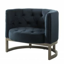 Maison Belfort Fauteuil Drysdale - Velours - Bleu marine 27 Maison Belfort Fauteuil Drysdale - Velours - Bleu marine -loftscape Boutique 1000180884 210129 13513200005 DETAILS P000000001000180884