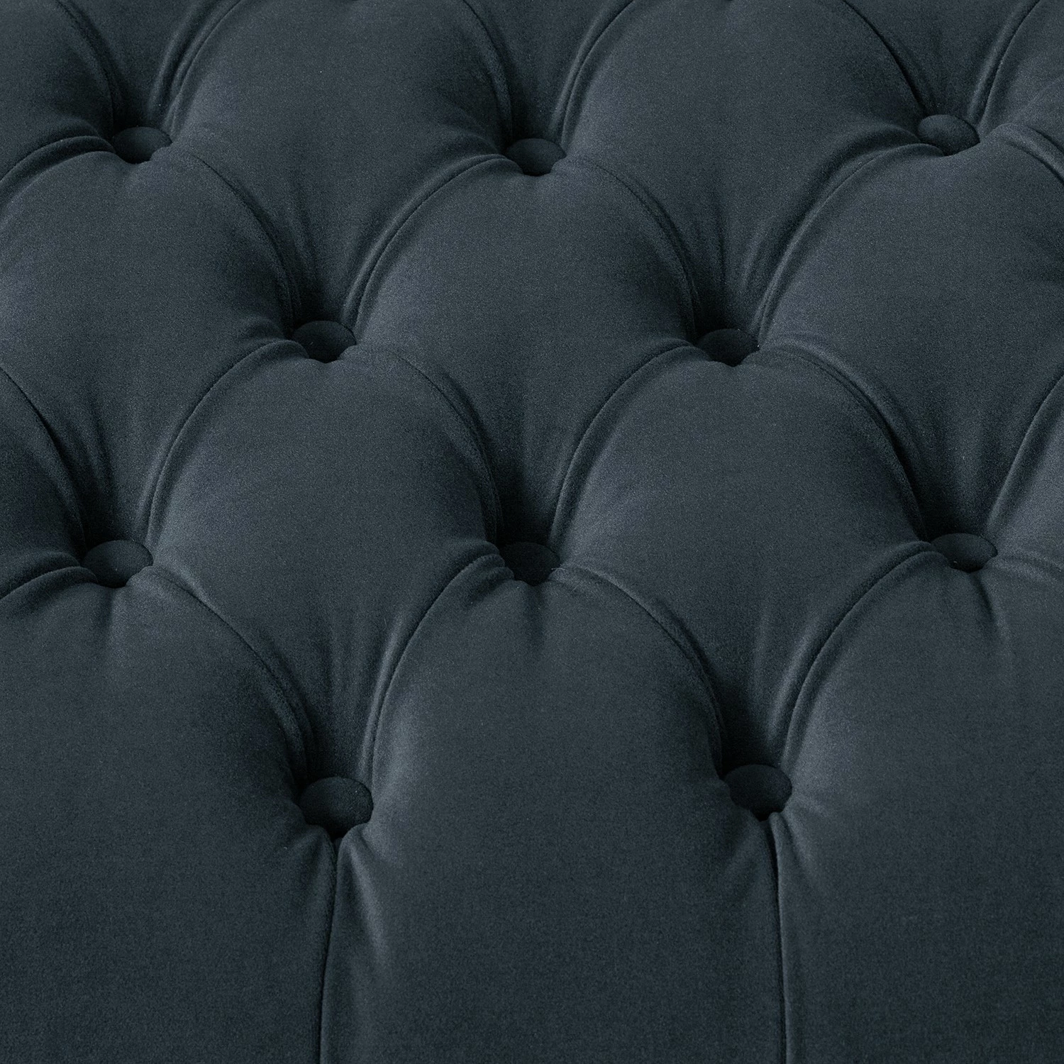 Jack & Alice Canapé Mindarie (3 places) - Velours - Bleu foncé 13 Jack & Alice Canapé Mindarie (3 places) - Velours - Bleu foncé – Image 11